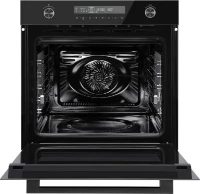 Духовой шкаф электрический WEISSGAUFF EOM 751 PDB Black Edition черный — фото 3