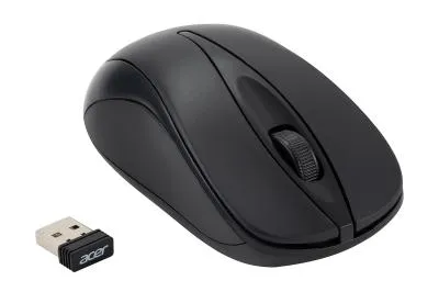 Мышь ACER OMR131 черный оптическая (1000dpi) беспроводная USB для ноутбука (2but) (ZL.MCEEE.01E) — фото 6