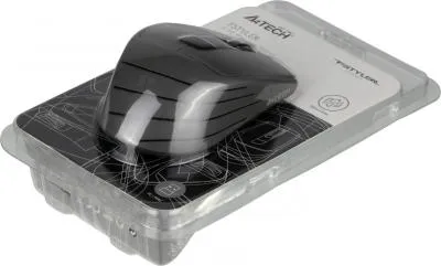 Мышь A4Tech Fstyler FG30S серый оптическая (2000dpi) silent беспроводная USB (6but) — фото 4