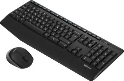 Клавиатура + мышь Logitech MK345 черный черный USB беспроводная (920-006489) — фото 1
