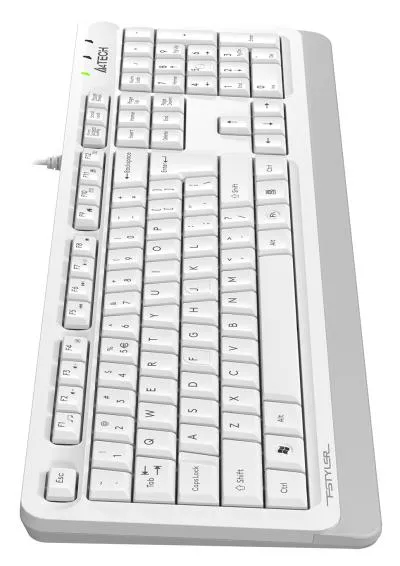 Клавиатура A4Tech Fstyler FKS10 белый/серый USB (FKS10 WHITE) — фото 12