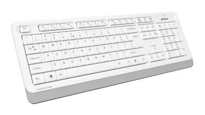 Клавиатура + мышь A4TECH Fstyler FG1010S белый/серый белый/серый USB беспроводная Multimedia (FG1010S WHITE) — фото 3
