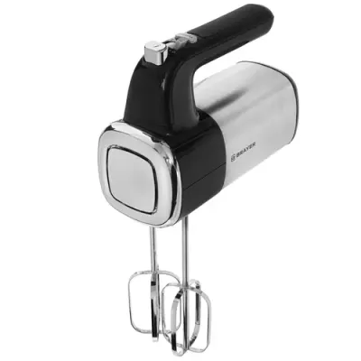 Миксер ручной BRAYER BR1302 черный сталь  [800w] — фото 1