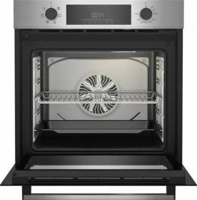 Духовой шкаф электрический BEKO BBIE12300XC нерж/черный (диспл, таймер) — фото 3