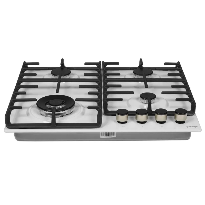 Поверхность газовая GORENJE GW642SYW белый (чугун, г/к, эмаль),,, — фото 2