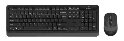 Клавиатура + мышь A4TECH Fstyler FG1010S черный/серый черный/серый USB беспроводная Multimedia (FG1010S GREY) — фото 1