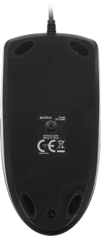 Мышь A4 V-Track Padless OP-530NU черный оптическая (1000dpi) USB — фото 3