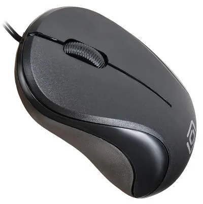 Мышь OKLICK 115S черный оптическая (800dpi) USB для ноутбука — фото 5