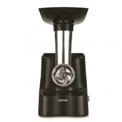 Мясорубка ZELMER ZMM1520B черный  [1500w /1.5кг] — фото 2