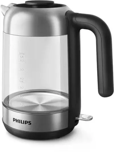 Чайник Philips HD9339/80 серебристый/черный — фото 2