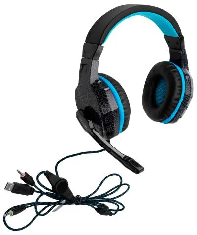 Наушники с микрофоном OKLICK HS-L400G ZEUS черный 1.8м мониторы — фото 20