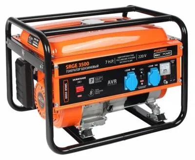 Генератор бензиновый PATRIOT Max Power SRGE 3500 2.8кВт — фото 1