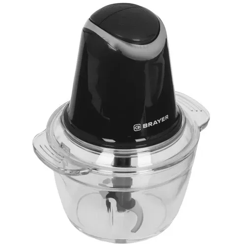 Измельчитель BRAYER BR1406 черный  [500w /1.0л ] — фото 2