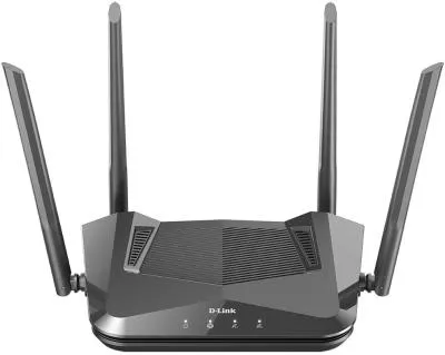 Wi-Fi роутер D-Link DIR-X1530/RU/A1A AX1500 10/100/1000BASE-T черный — фото 1