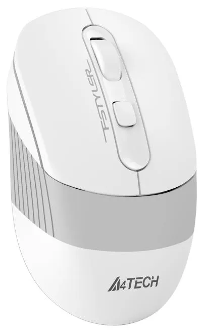 Мышь A4Tech Fstyler FB10C белый/серый оптическая (2400dpi) беспроводная BT/Radio USB (4but) (FB10C GRAYISH WHITE) — фото 15