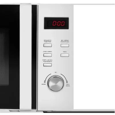 Микроволновая печь RED SOLUTION RM-2002D серый  [700w /20л /электрон] — фото 4