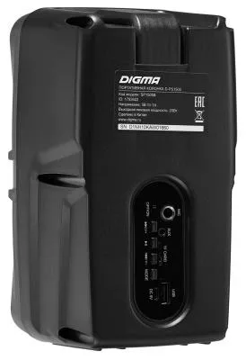 Портативная колонка DIGMA D-PS1505 черный 20W 2.0 BT 10м 1200mAh   — фото 7
