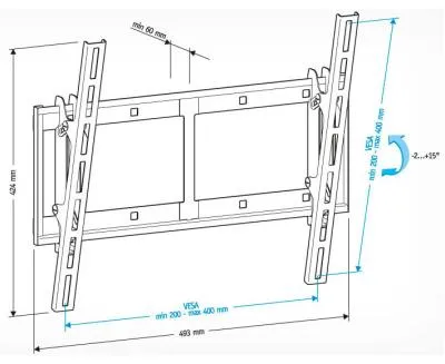 Кронштейн HOLDER LCD-T4609 черный  — фото 3