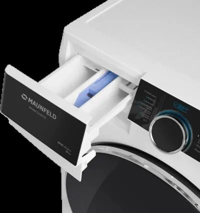 Стиральная машина фронтальная MAUNFELD MFWM1510WH06 белый/черный (10 кг, диспл, инвертор) — фото 3