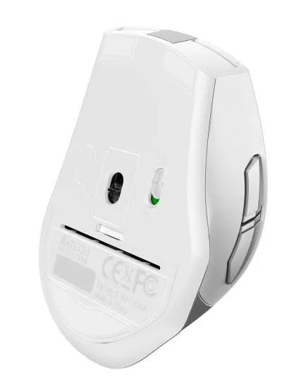 Мышь A4 Tech Fstyler FG35 серебристый/белый оптическая (2000dpi) беспроводная USB (6but) — фото 14