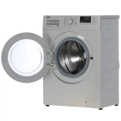 Стиральная машина фронтальная Beko WSRE6512ZSS серебристый (пар) — фото 3