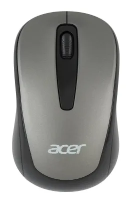 Мышь ACER OMR134 серый оптическая (1000dpi) беспроводная USB для ноутбука (2but) (ZL.MCEEE.01H) — фото 1