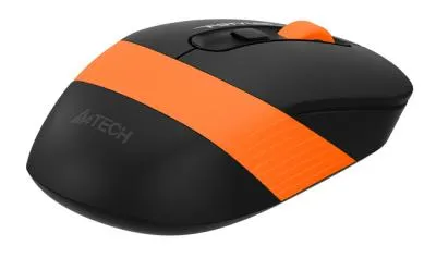 Мышь A4Tech Fstyler FG10S черный/оранжевый оптическая (2000dpi) silent беспроводная USB (4but) — фото 4