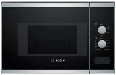 Встраиваемая микроволновая печь BOSCH BFL524MS0 20л. 800Вт нержавеющая сталь/черный — фото 1