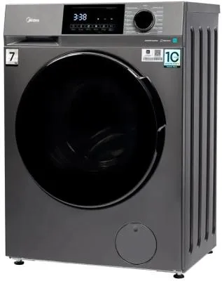 Стиральная машина фронтальная Midea MFC3712BSW40/S темно-серебристый (7кг, инвертор) — фото 2