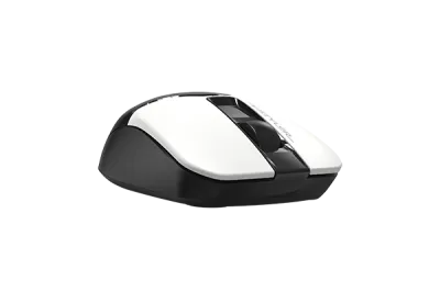 Мышь A4Tech Fstyler FB12S черный/белый оптическая (1200dpi) silent беспроводная BT/Radio USB (2but) — фото 3
