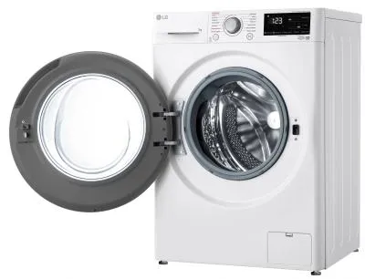 Стиральная машина фронтальная LG F2V3HS4W белый/серебристый (7кг, пар, дозагрузка) — фото 3
