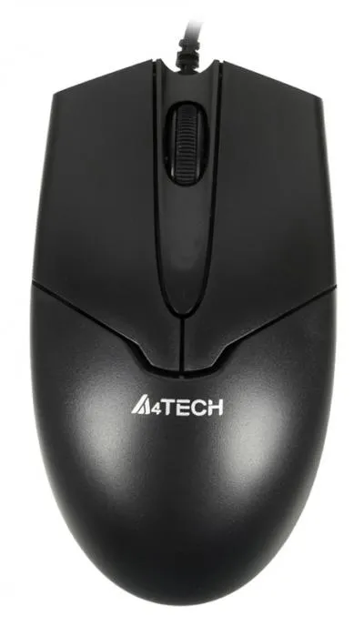 Мышь A4Tech V-Track Padless OP-550NU черный оптическая (1000dpi) USB (3but) — фото 1