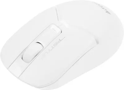Мышь A4Tech Fstyler FB12 белый оптическая (1200dpi) беспроводная BT/Radio USB (3but) (FB12 WHITE) — фото 8