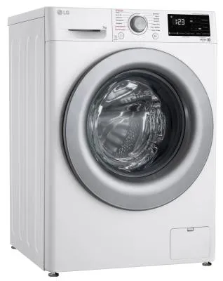 Стиральная машина фронтальная LG F2V3HS4W белый/серебристый (7кг, пар, дозагрузка) — фото 7