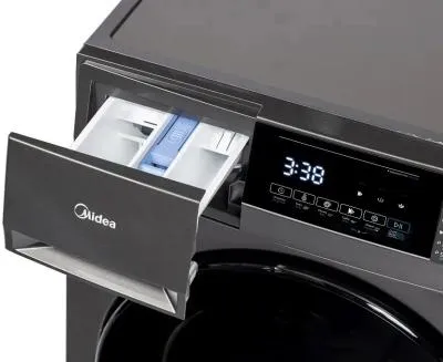 Стиральная машина фронтальная Midea MFC3712BSW40/S темно-серебристый (7кг, инвертор) — фото 11