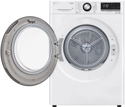 Сушильная машина LG DC90V3V6W белый (14 режимов, 9кг, тепл.насос,) Eco Hybrid, ThinQ — фото 4