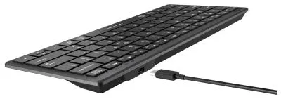 Клавиатура A4Tech Fstyler FX51 серый USB slim Multimedia (FX51 GREY) — фото 22