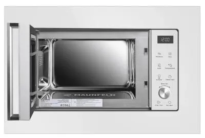 Встраиваемая микроволновая печь MAUNFELD JBMO1225FSGW02 Белый — фото 2