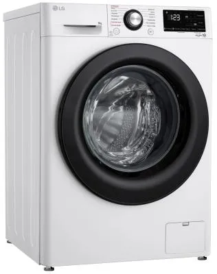 Стиральная машина фронтальная LG F2V3PS6W белый/черный (8кг, пар, дозагрузка, AIDD) — фото 5