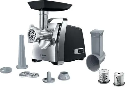 Мясорубка BOSCH MFW67440 2000Вт черный/серебристый — фото 1