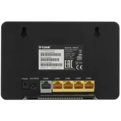 Wi-Fi роутер D-LINK DIR-815/S (DIR-815/SRU/S1A) AC1200 10/100BASE-TX черный — фото 3