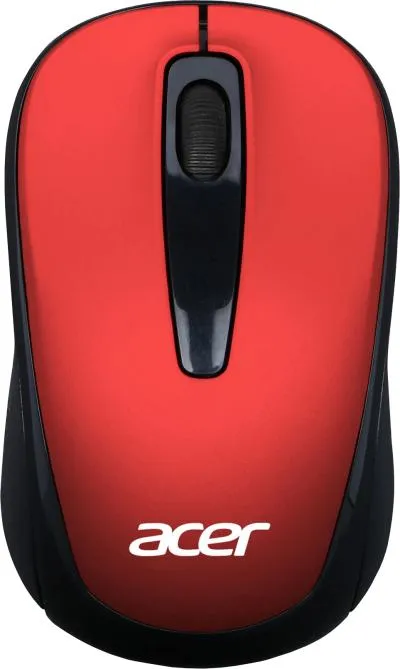 Мышь ACER OMR136 красный оптическая (1000dpi) беспроводная USB для ноутбука (2but) (ZL.MCEEE.01J) — фото 2