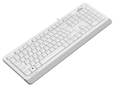 Клавиатура A4Tech Fstyler FKS10 белый/серый USB (FKS10 WHITE) — фото 8