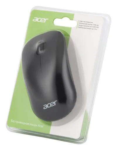Мышь ACER OMR130 черный оптическая (1200dpi) беспроводная USB (3but) (ZL.MCEEE.00F) — фото 8