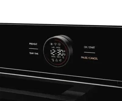 Духовой шкаф электрический KUPPERSBERG HT 612 Black (стекло, сенсор, телескоп) — фото 4