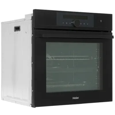 Духовой шкаф электрический HAIER HOX-FP5RAGB черный (диспл, телескоп) — фото 2