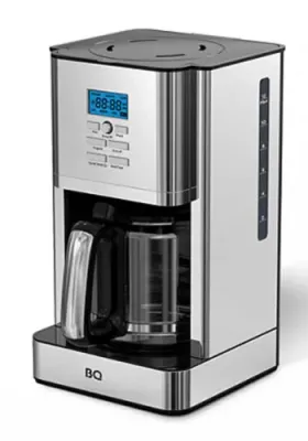 Кофеварка капельная BQ CM1004 черный-стальной — фото 3