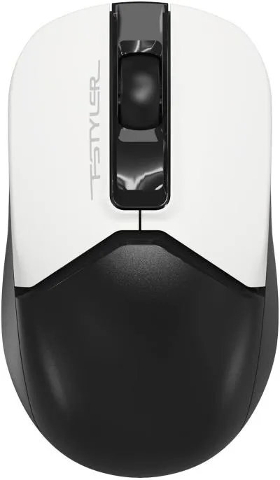 Мышь A4Tech Fstyler FG12 Panda белый/черный оптическая (1200dpi) беспроводная USB (3but) — фото 4