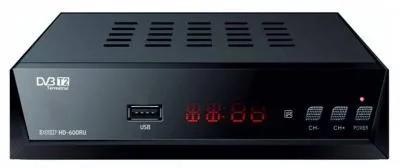 Цифровой ресивер DVB-T2 СИГНАЛ HD-600RU черный — фото 2