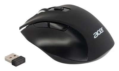Мышь ACER OMR140 черный оптическая (1600dpi) беспроводная USB (6but) (ZL.MCEEE.00G) — фото 6